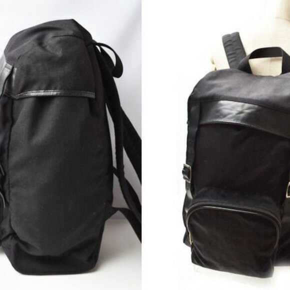 Saint Laurent Backpack Moon Bag Black main image 6